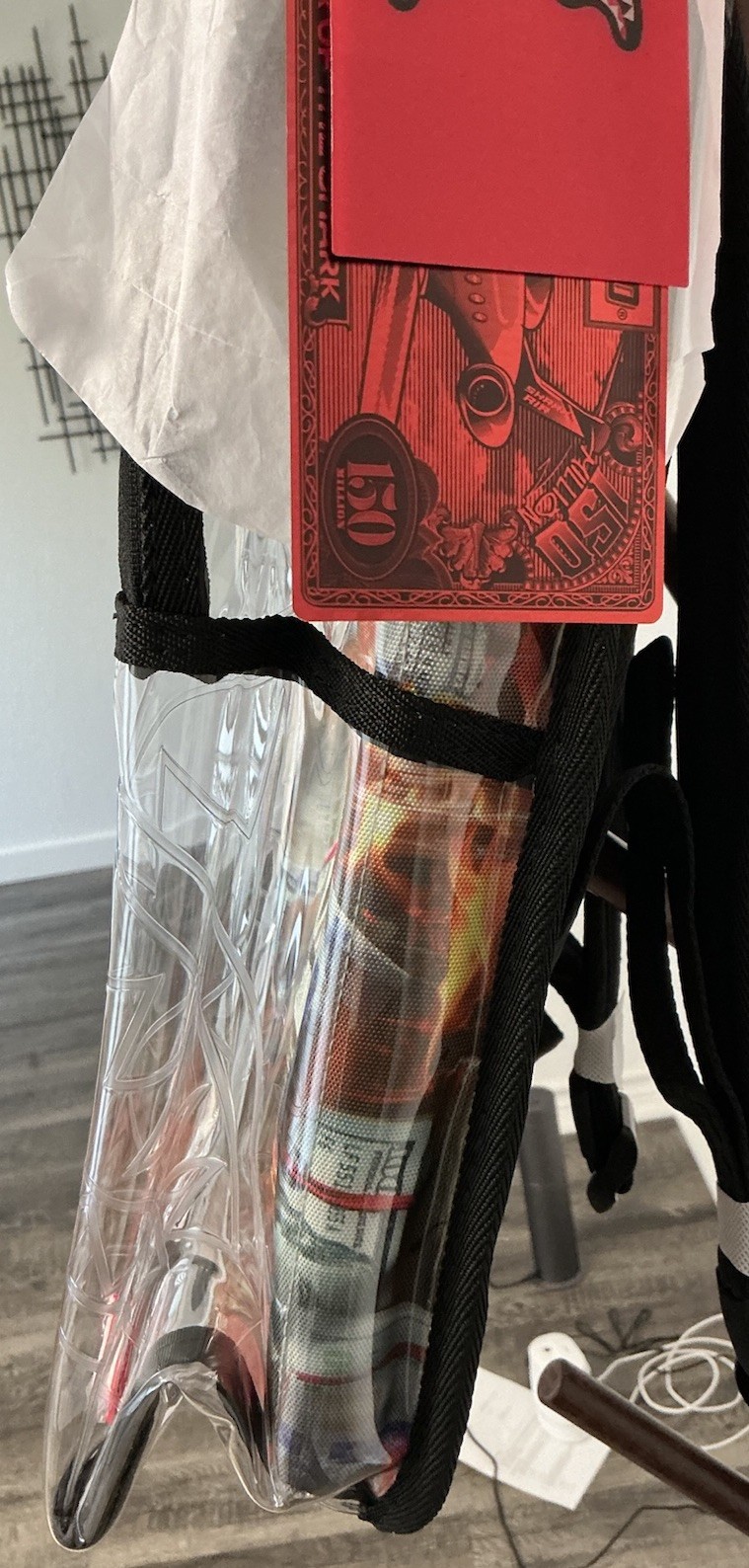 Sprayground Stay Up Clear Backpack Limited Edition Summer 2026 Authentic