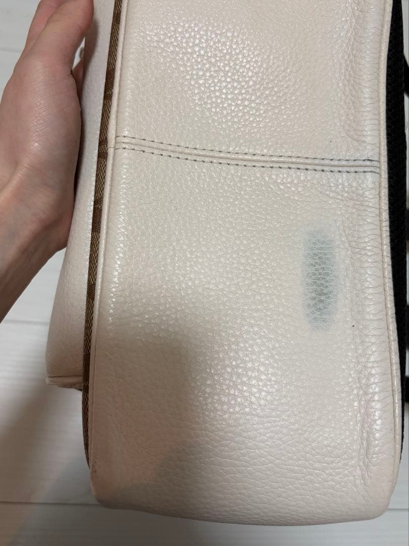 Import duty included for US buyers Coach White Backpack Clean Versatile Travel