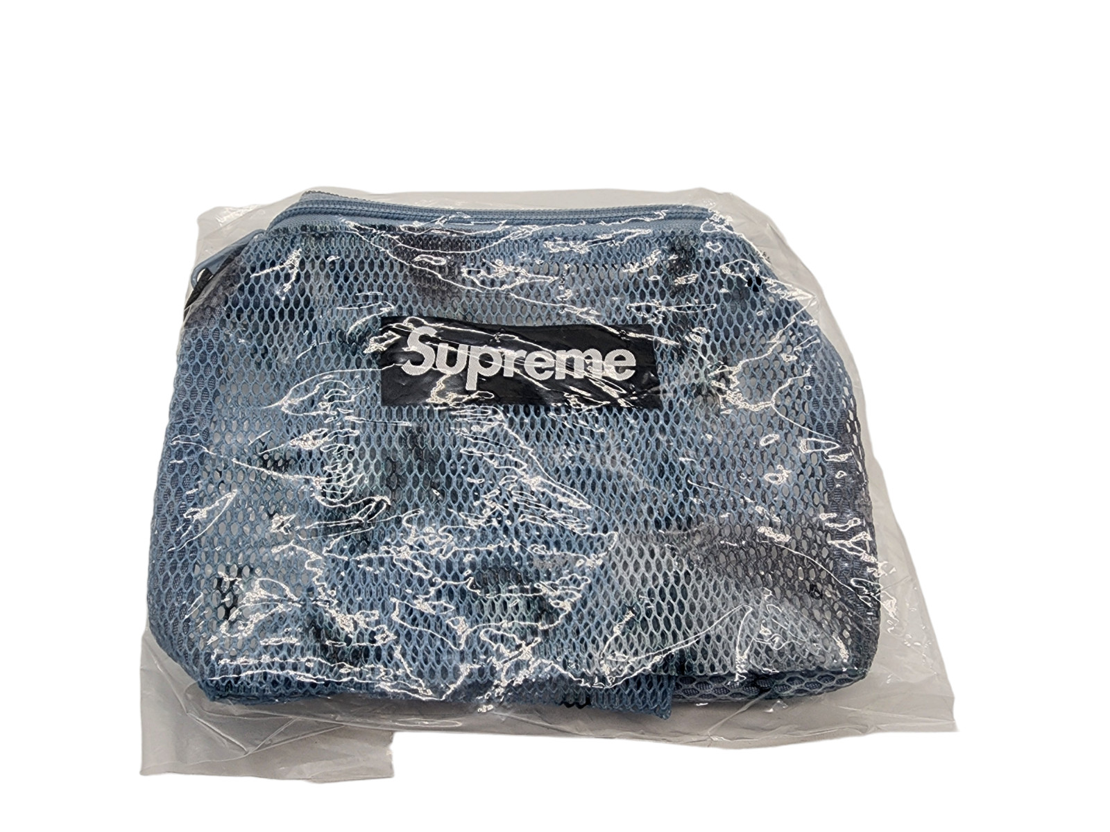 SS20 Supreme Small Utility Bag Cordura Mesh Blue Chocolate Chip Camo B23 NEW