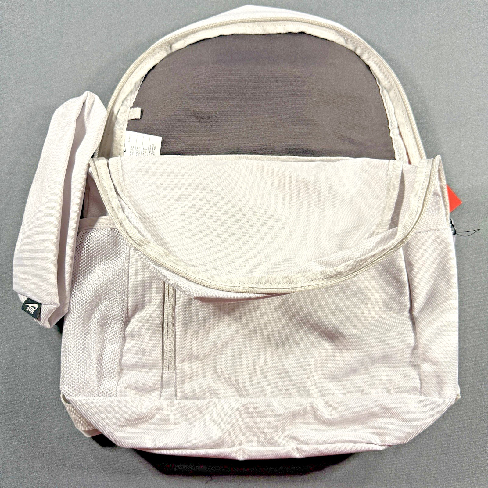 Nike Elemental Vast Grey Backpack Laptop School Travel Boys Girls School Kid Bag