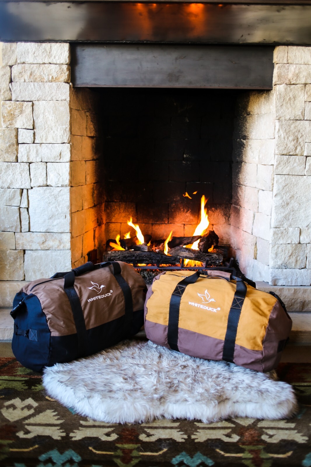 WHITEDUCK Solid Duffel Bag – Storage, Plastic Zipper – 5 Size
