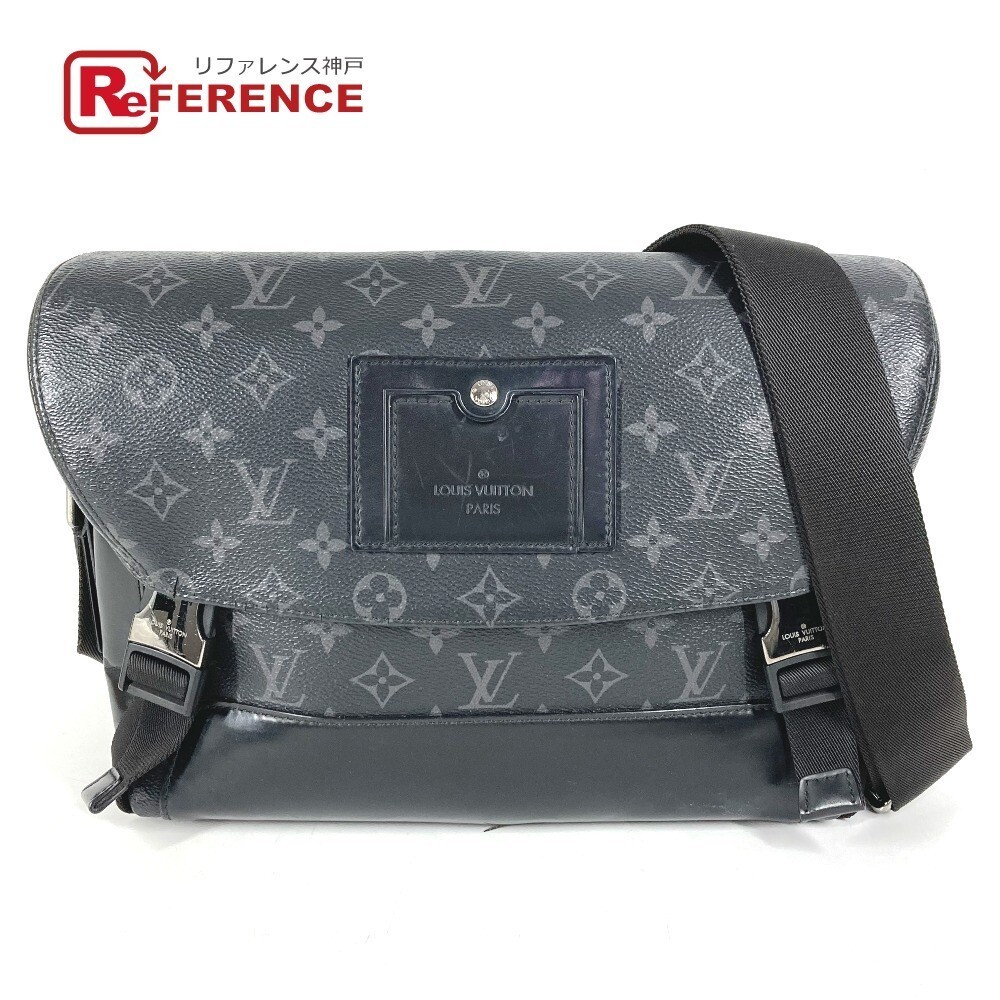 LOUIS VUITTON Messenger bag M40511 Monogram Eclipse black Authentic From Japan