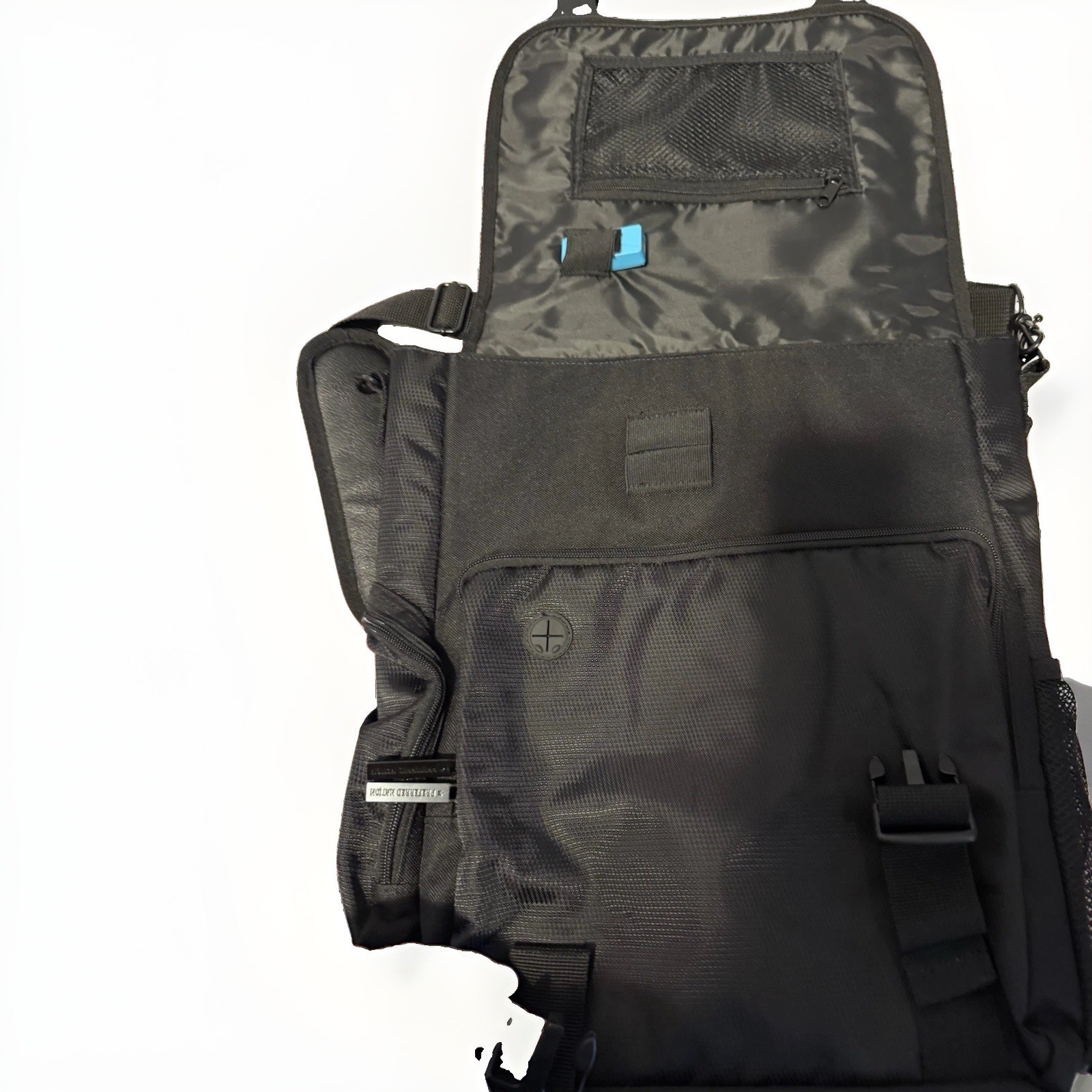 Preferred Nation P5283 Solar Messenger/Backpack Black OSFA