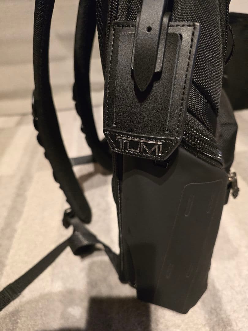 TUMI Excellent Condition ALPHA BRAVO Search Backpack Black