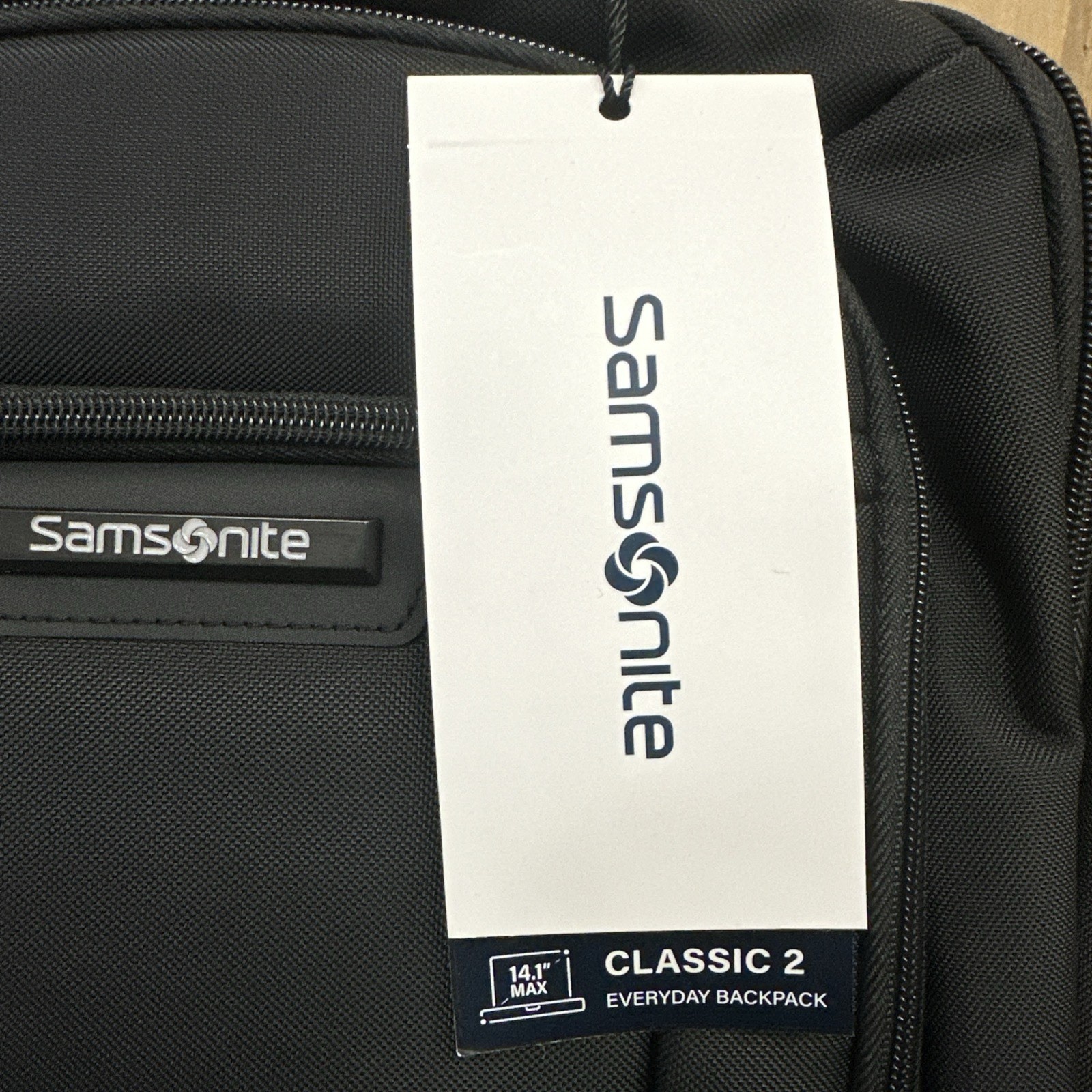 Samsonite Classic Business 2.0 Everyday Backpack, Black, – 141273-1041