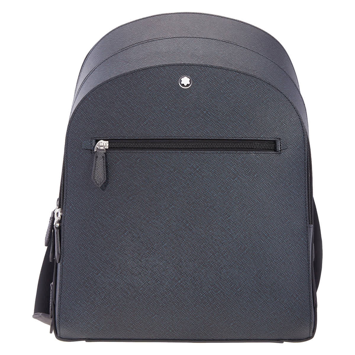 Montblanc Medium Backpack With 3 Compartments In Sartorial Leather