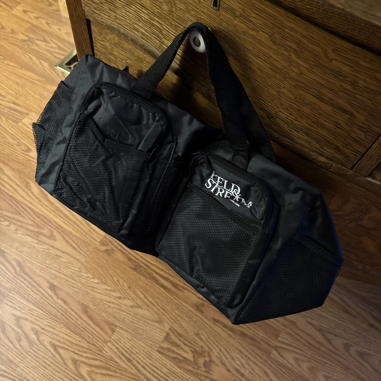 Field & Stream Nylon Black Duffle Bag 15″ X 9.5″