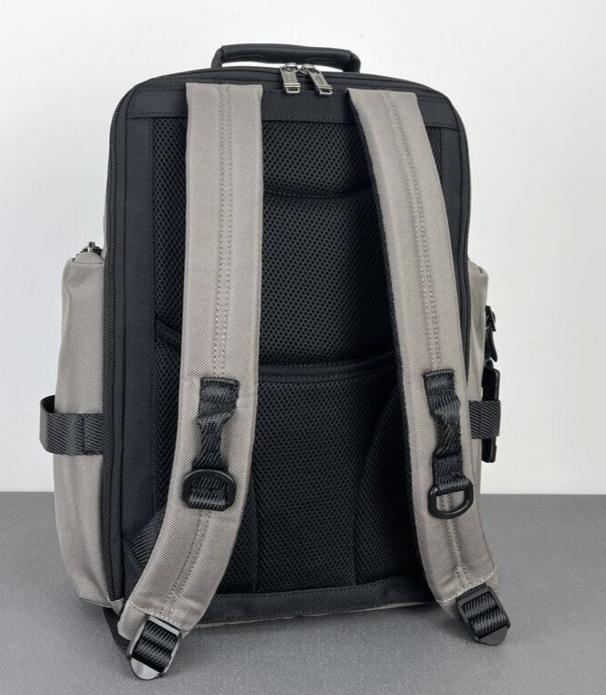 TUMI ALPHA BRAVO Shepherd Deluxe Brief Pack Backpack Gray Yellow Outlet Products