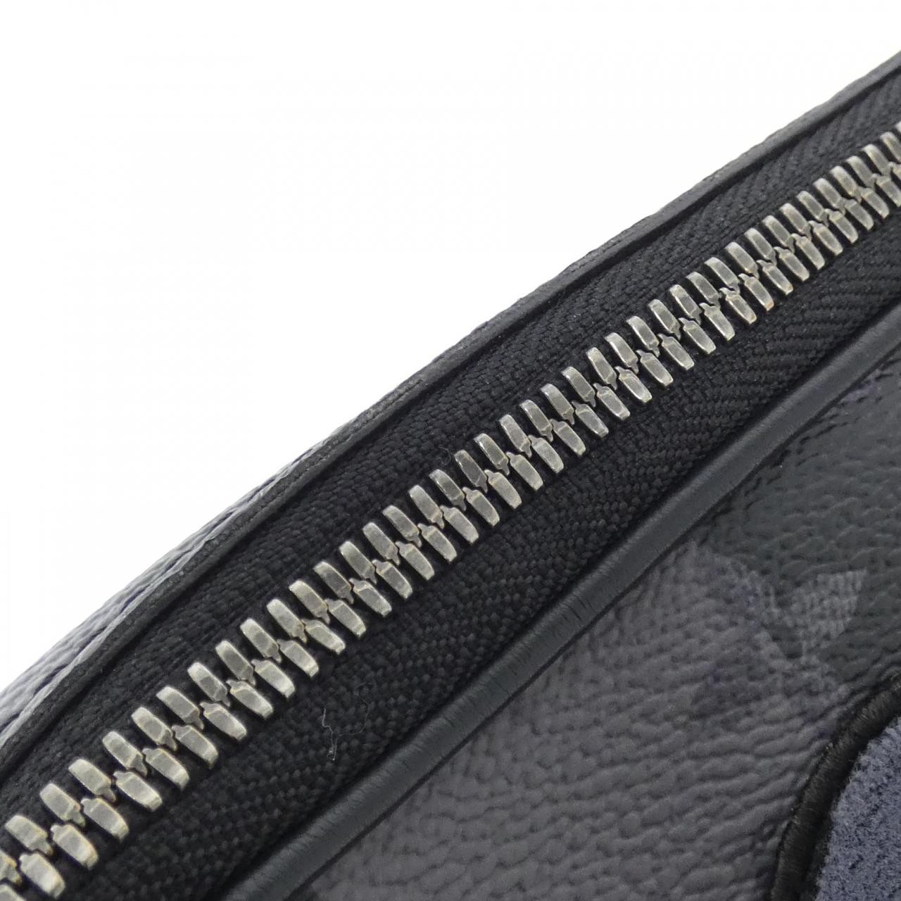 Authentic Louis Vuitton Monogram Stripe Eclipse (LV Squared) Modular Sling B…