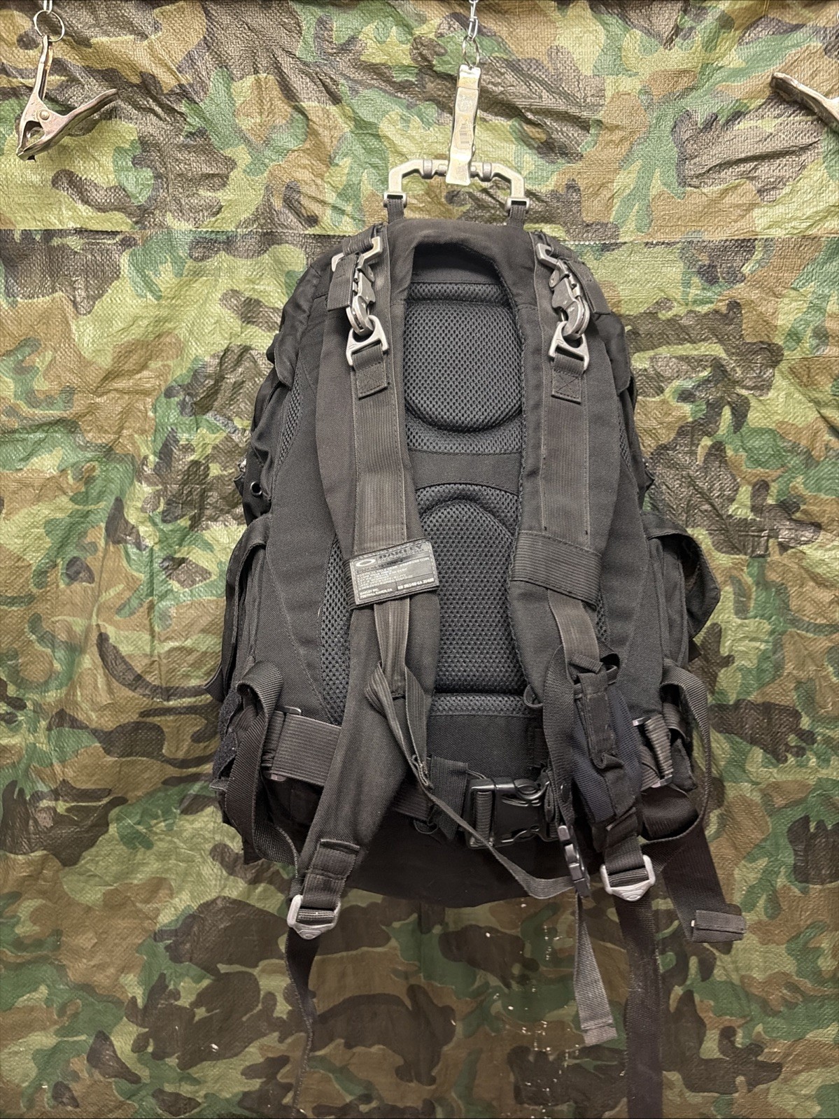 Oakley Mechanism Backpack Black Tactical Field Gear Pack Hiking Daypack
