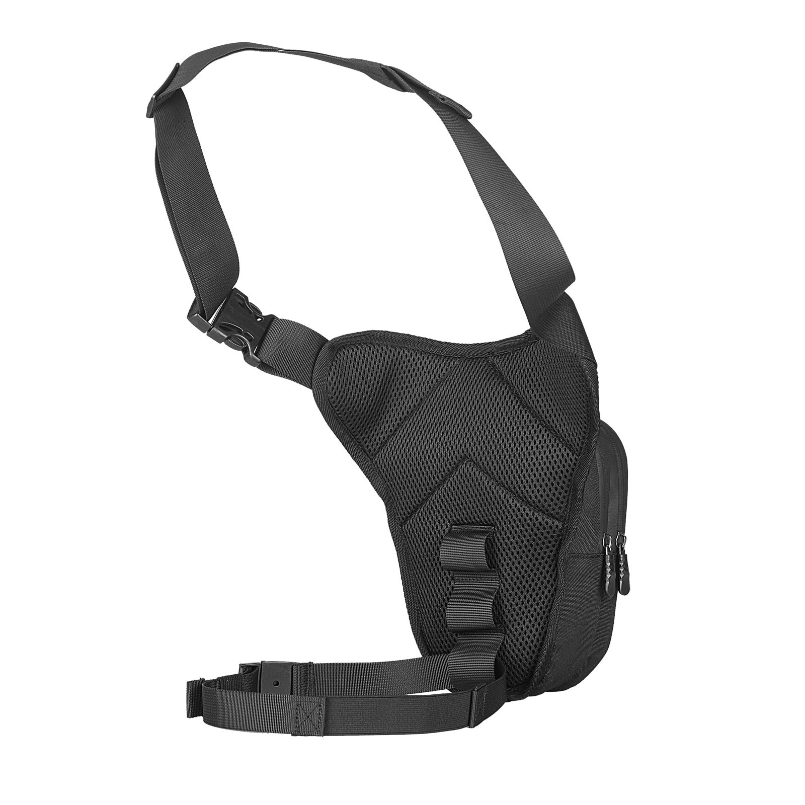 Tactical Motorcycle Waist Pack – Drop Leg Bag for Cycling, Fanny Pouch, Phone St