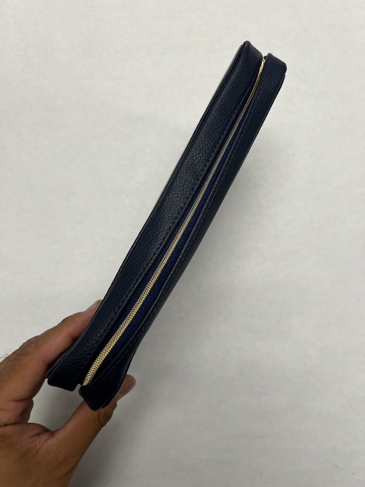 Pouch Bag, Carolina Herrera Bad Boy, Navy Blue, Brand New