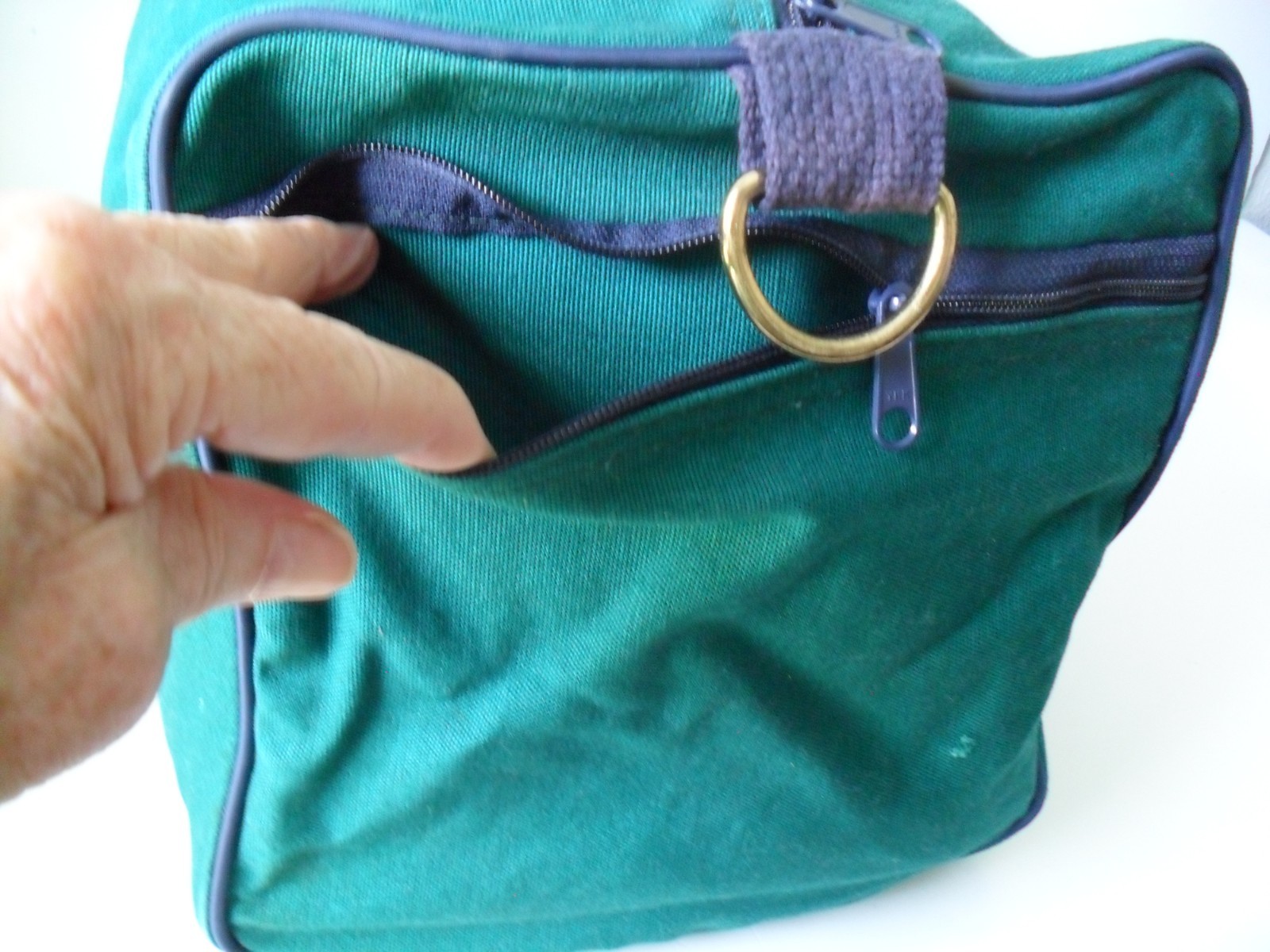 ROLEX Duffle Bag – Rolex Green – Durable Cotton Polyester Blend – Exc. Cond.