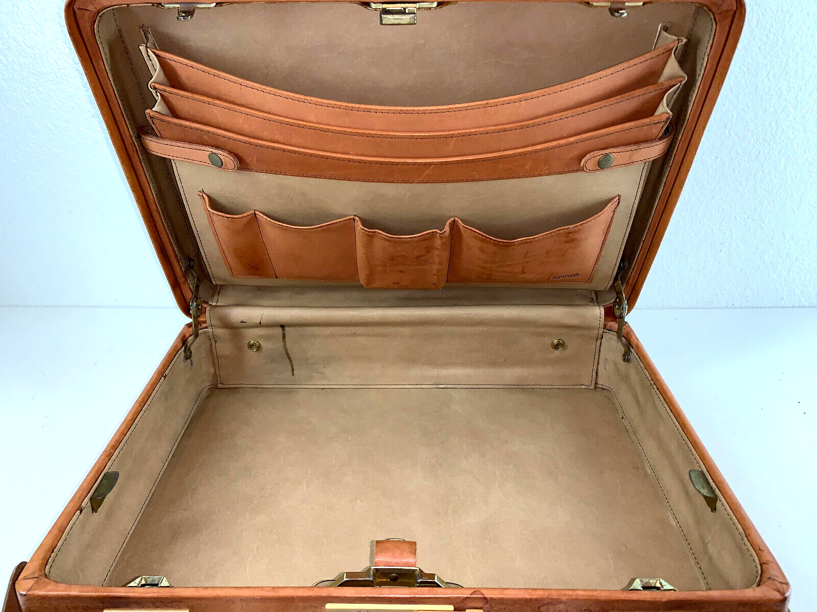 Hartmann Belting Leather Briefcase Attache