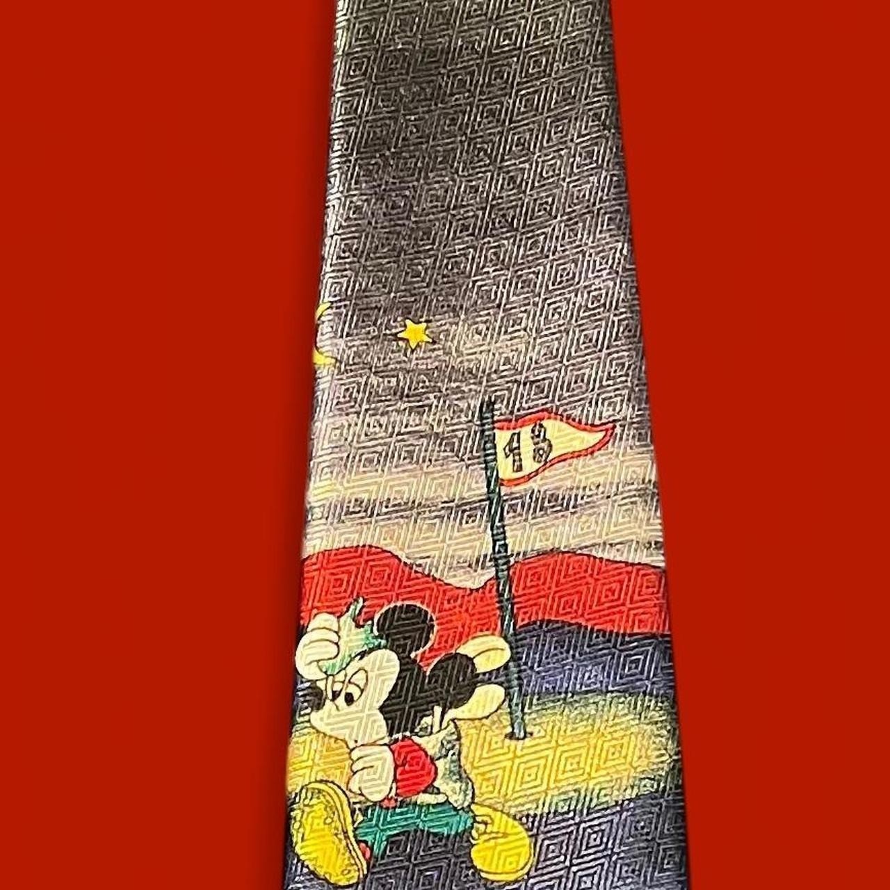 Mickey Mouse Golf Tie Disney Rate
