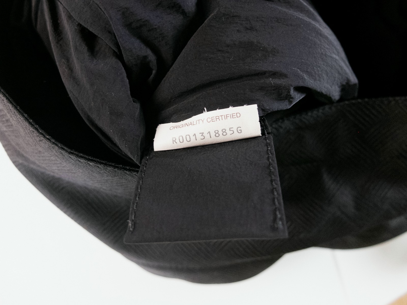 (NO CUSTOMS TAX) BOTTEGA VENETA Rider black intreciato pattern nylon backpack