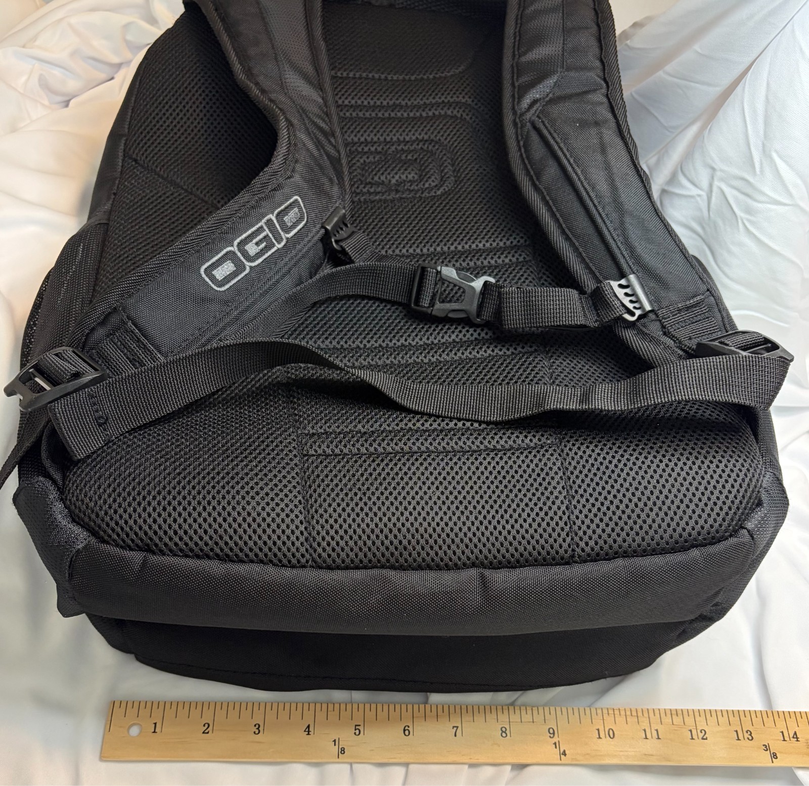 OGIO Laptop Backpack Black Travel School Padded Computer Book Bag Multi Pocket