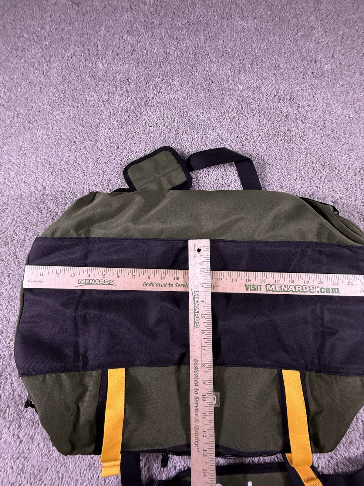NWT Cookies Smell Proof XL Duffle Bag Green Yellow $150 MSRP