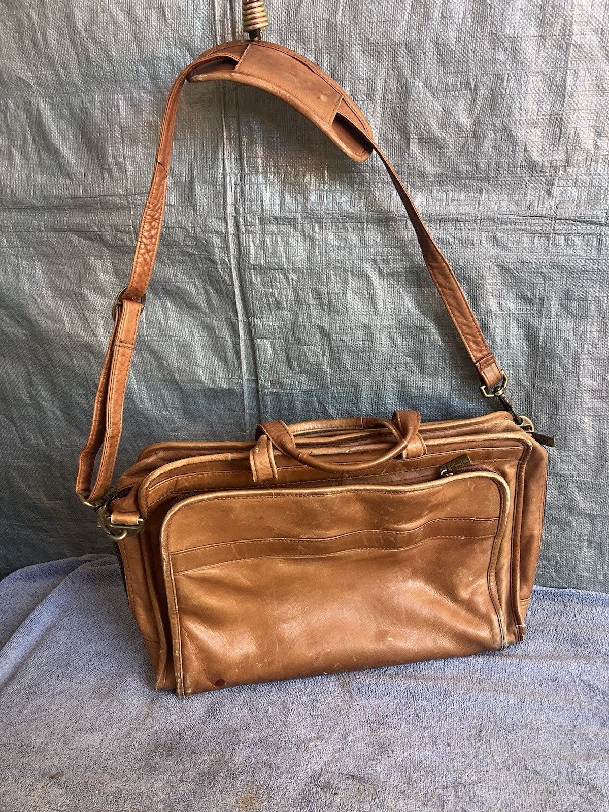 Vintage USC Messenger Bag Soft Side Briefcase