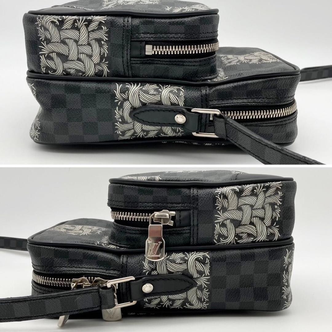 LOUIS VUITTON Amazon Damier Graphite Christopher Nemeth Shoulder Bag N48239