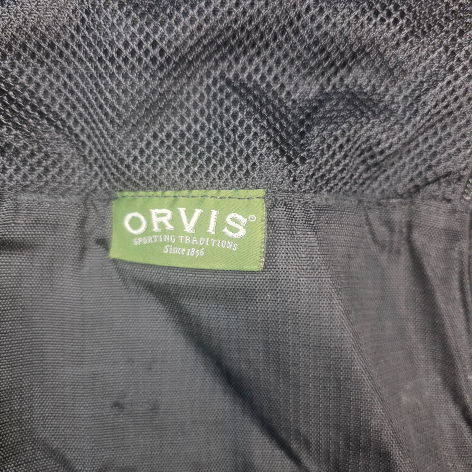 Orvis Black Travel Toiletry Bag Dopp Kit Hanging Organizer Zip Case