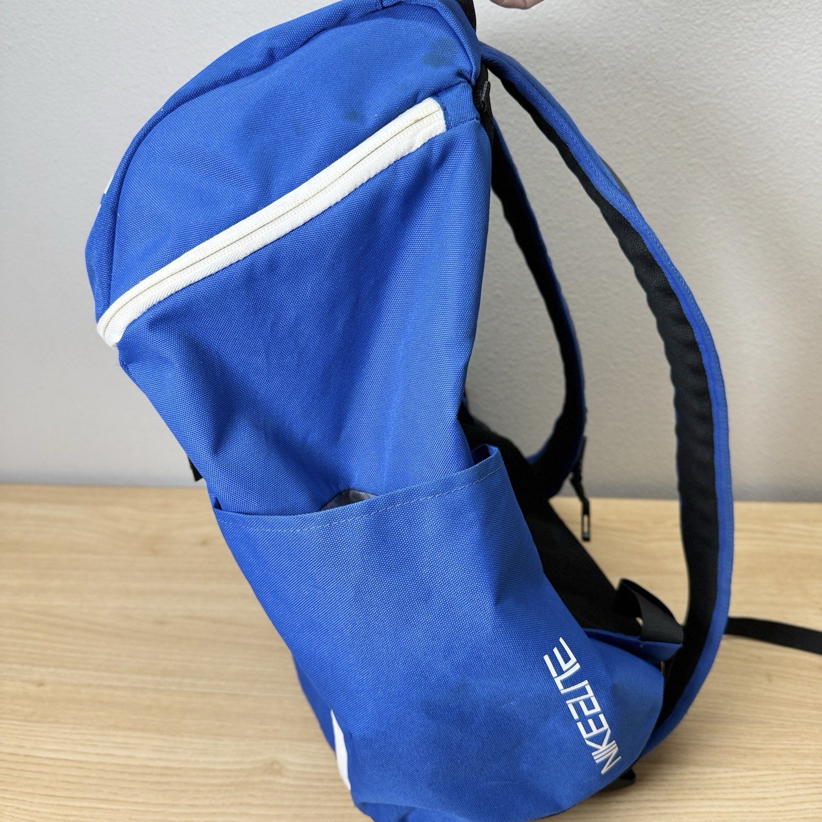 Nike Elite Quad Zip System Backpack Team 2.0 Blue Hoops Basketball Max Air