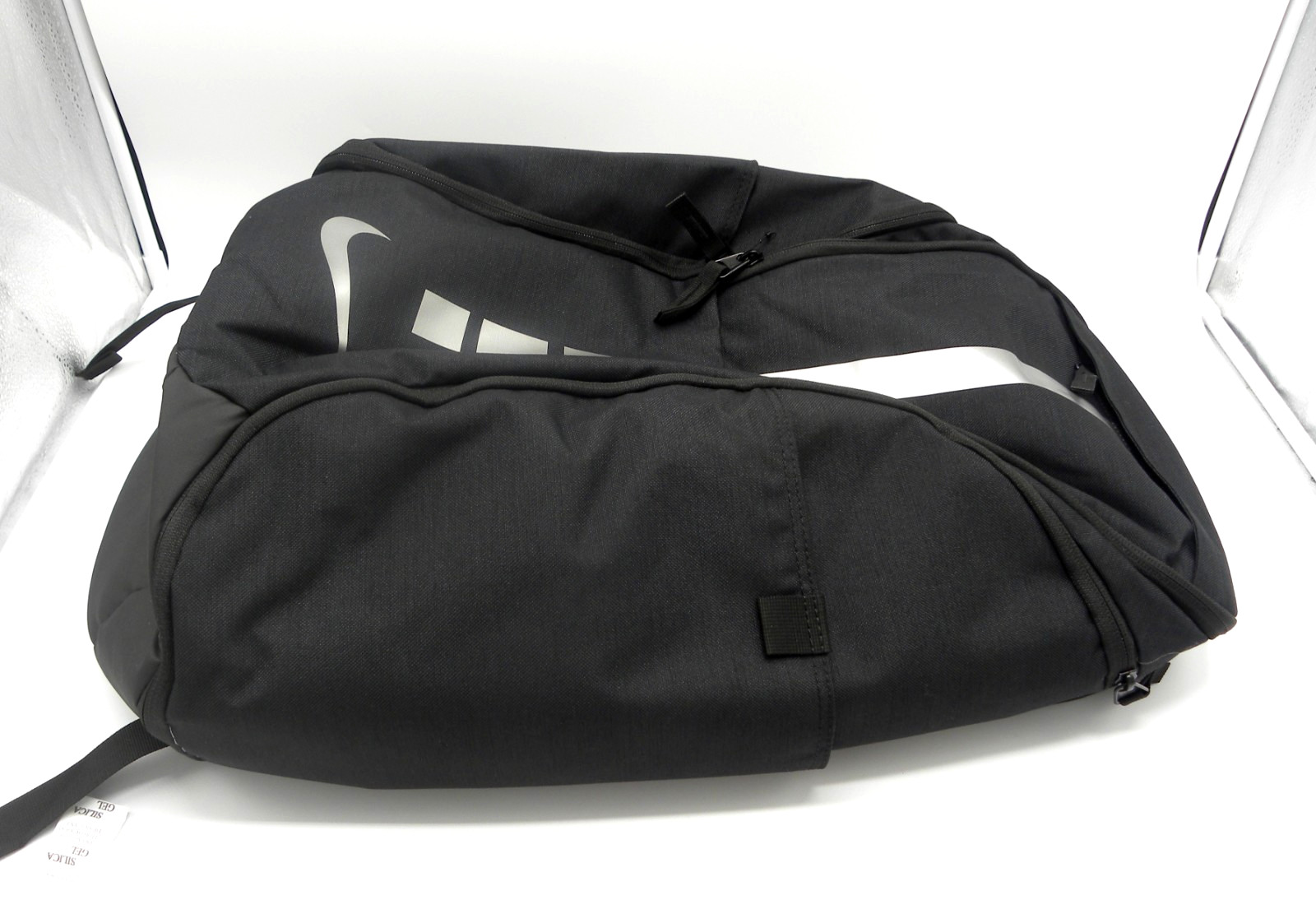 Nike HOOPS ELITE PRO Basketball Backpack Bag Black Silver BA5554 011 NEW