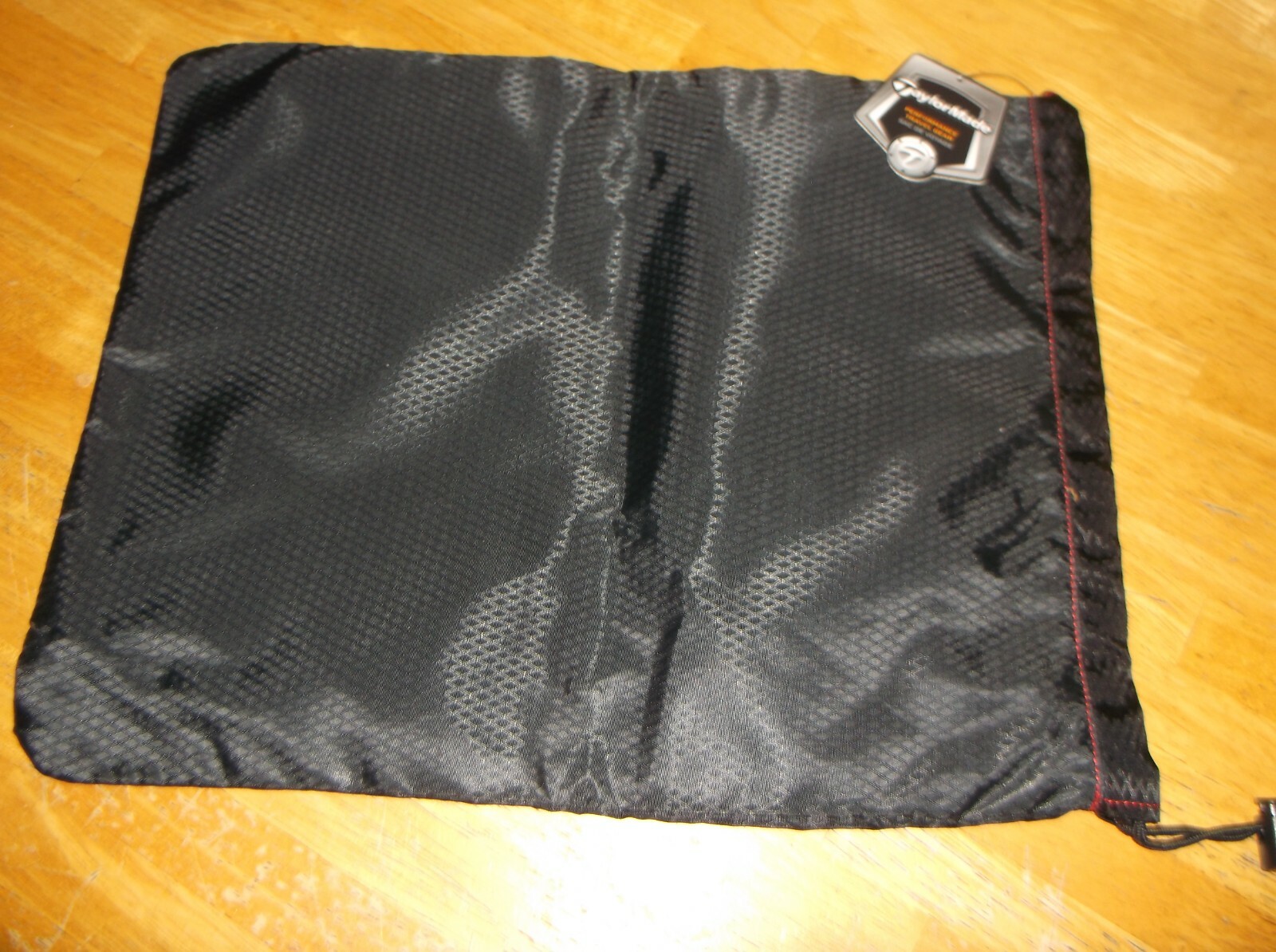 NEW TAYLORMADE PERFORMANCE DRAWSTRING SHOEBAG – BLACK 16 x 12 1/2
