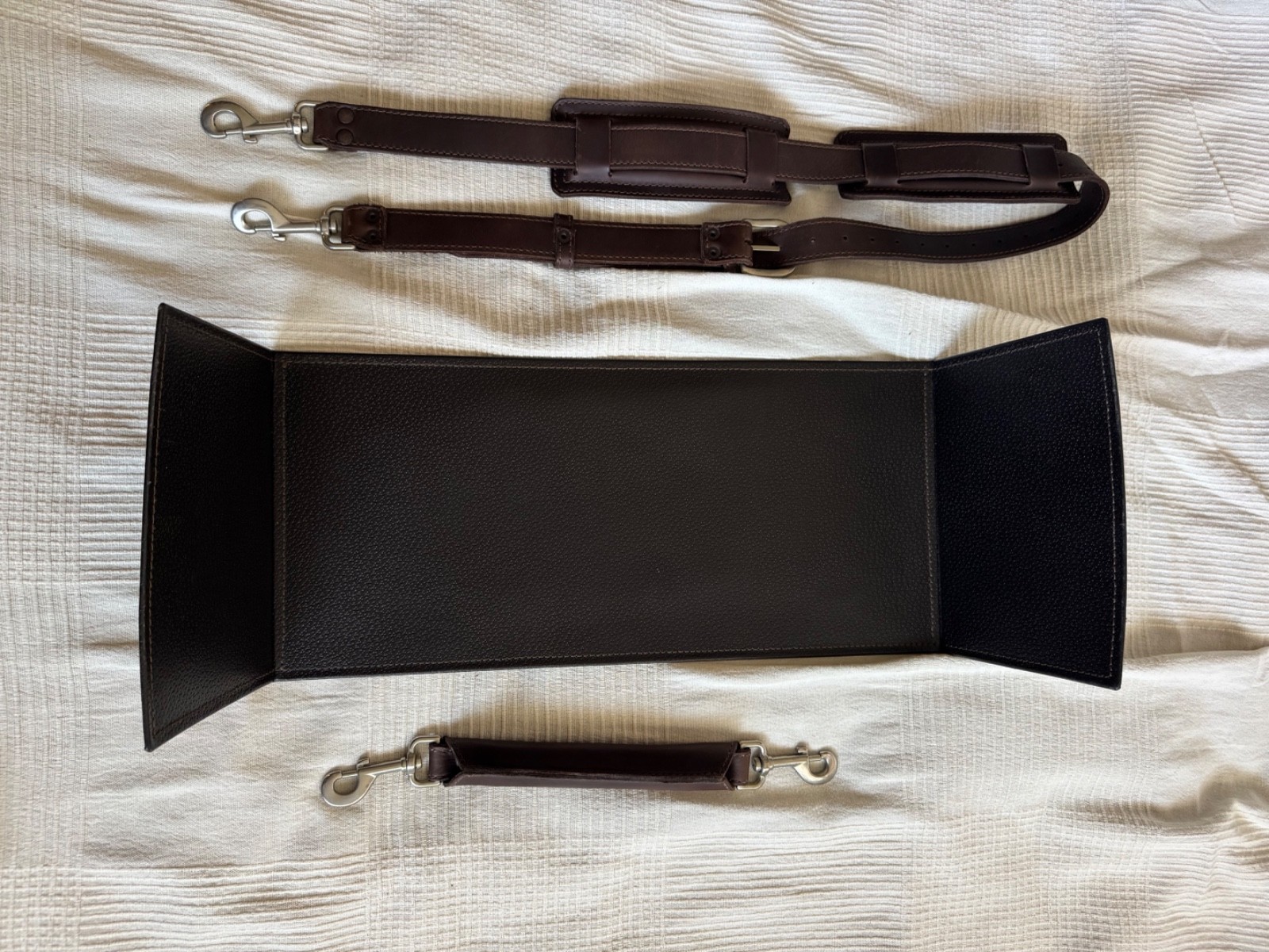 Saddleback Leather Waterbag (Duffle Bag) Dark Coffee Brown