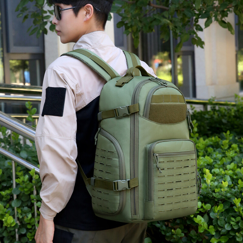Men’s Travel Backpack Large Capacity Shoulder Bag Outdoor Sports Hiking Backpack