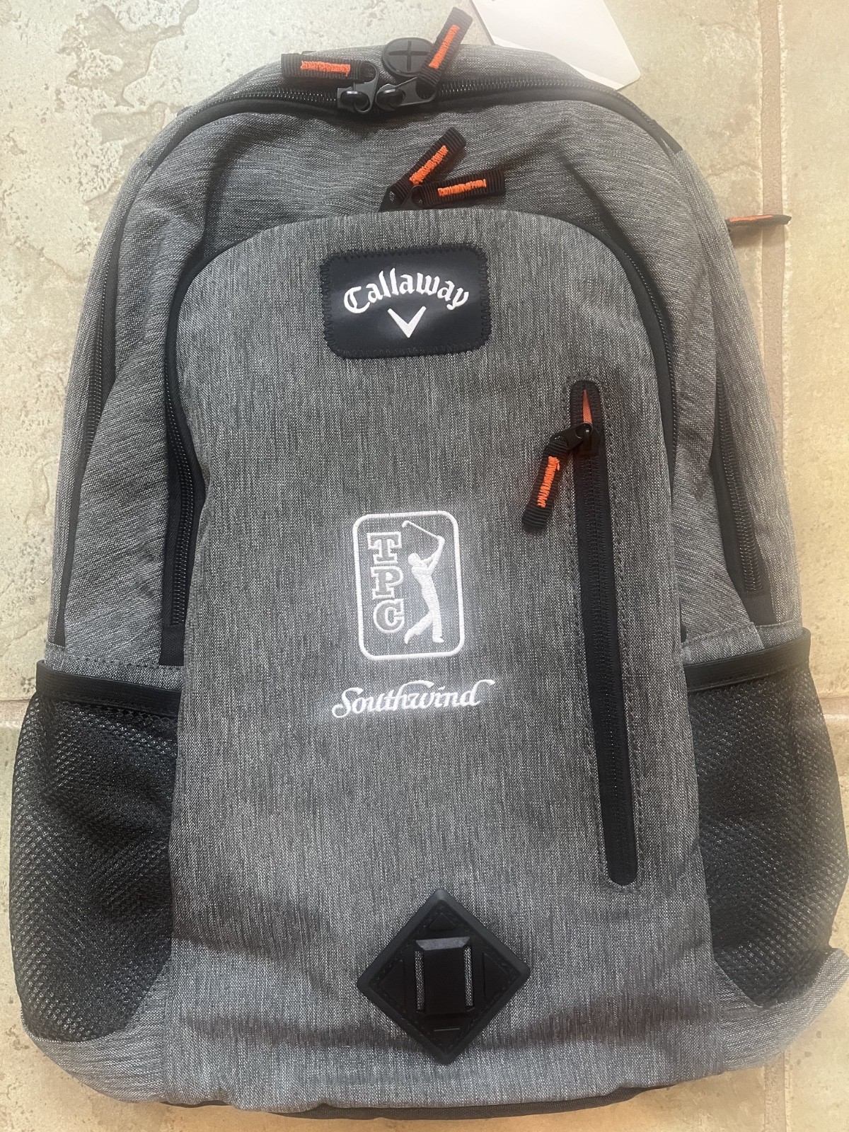 The Golfers Backpack Travel Bag TPC Southwind