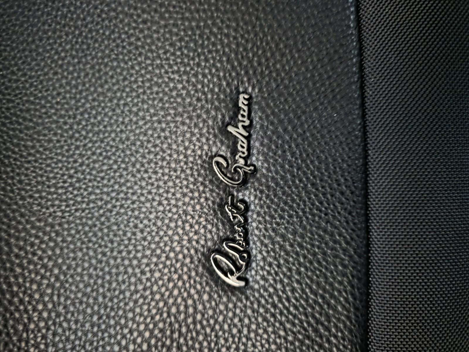 Robert Graham Thurston Black Leather Backpack By RGA Leatherworks $228