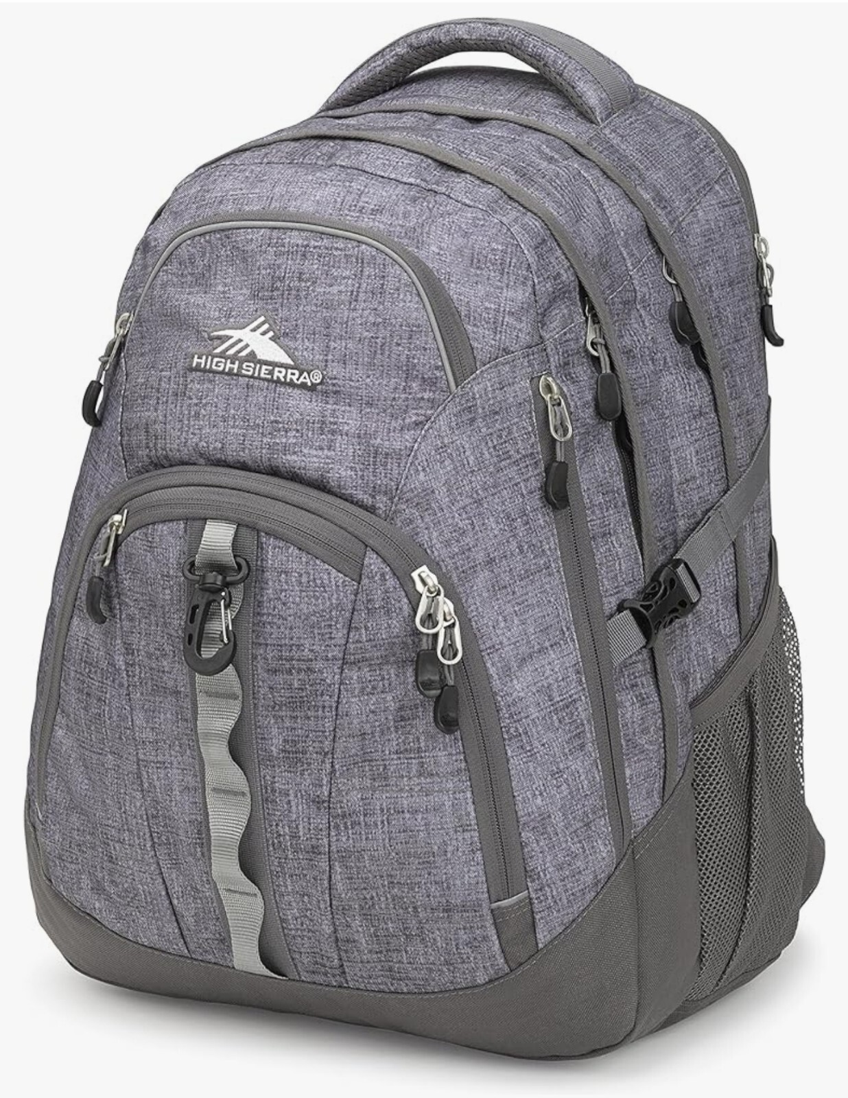 High Sierra Access 2.0 Laptop Backpack, Grey One Size Fits All