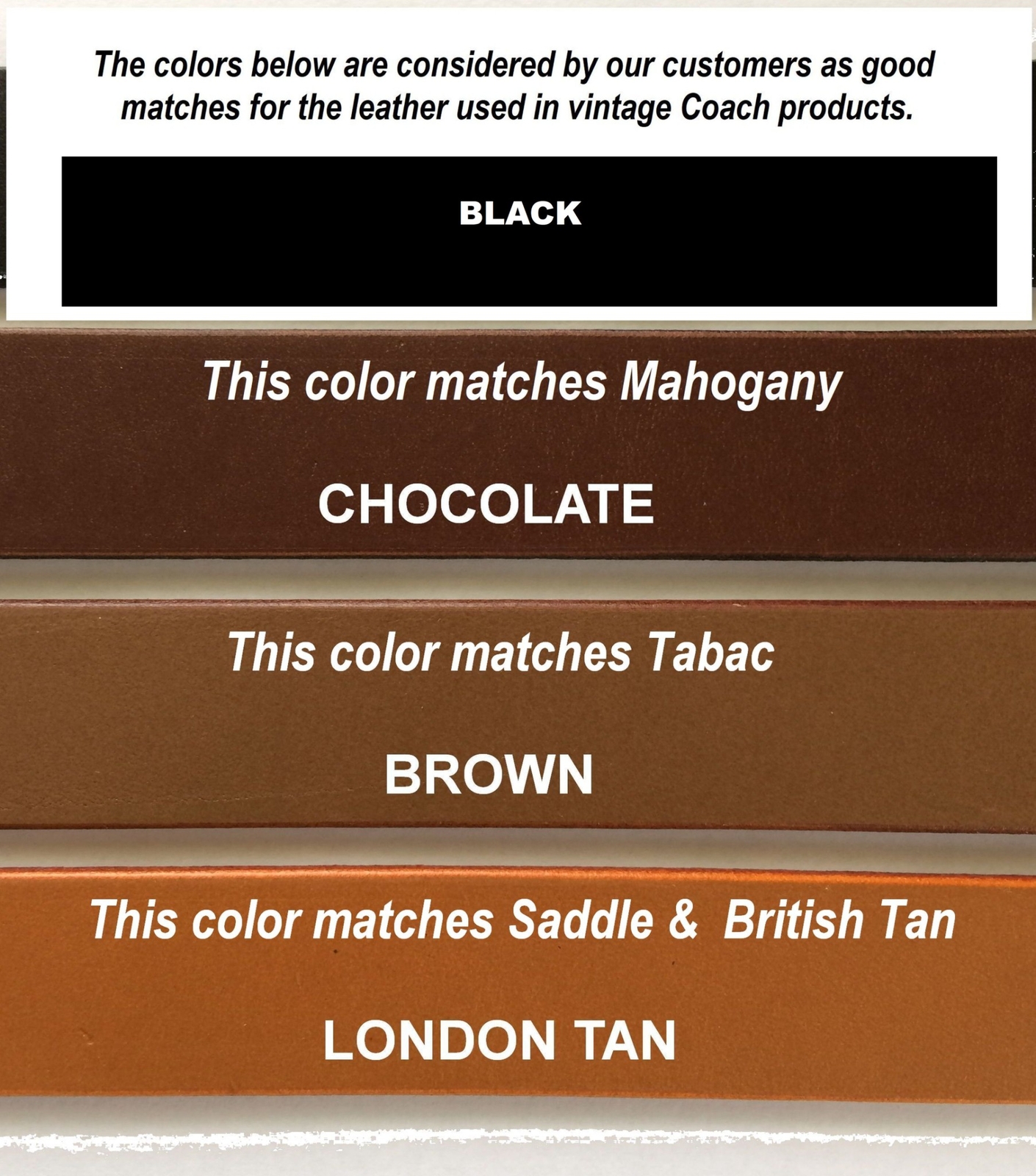 5/8 in. Leather Cross Body or Shoulder Bag Purse Straps 7 lengths + 4 Colors