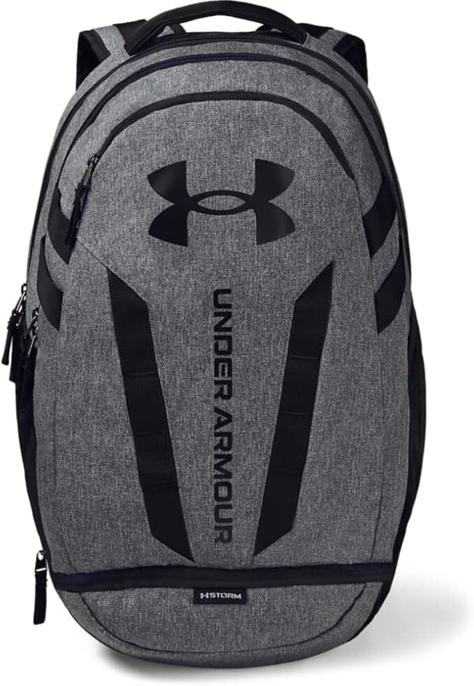 Under Armour Hustle 5.0 Storm Backpack 1361176 School Laptop UA Book Bag