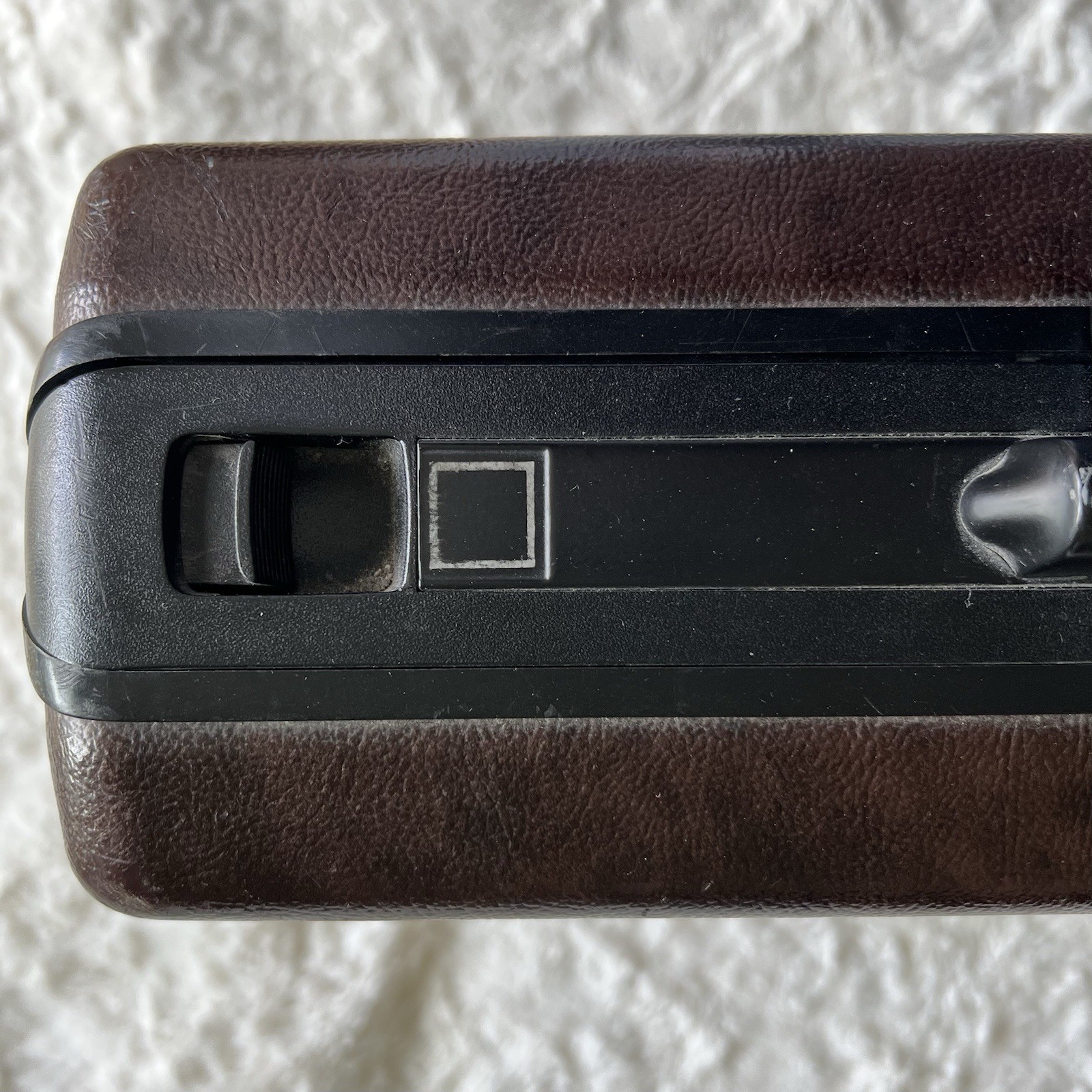 Vintage Samsonite Brown Hard Shell Briefcase Combo Lock Expanding Folder 19×13”
