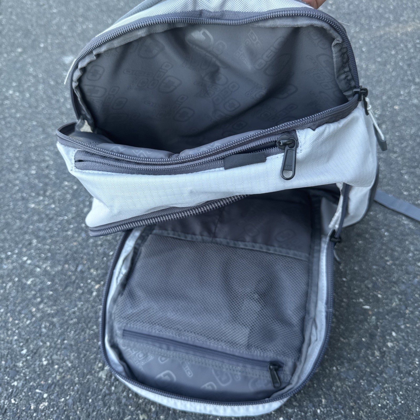 Ogio Backpack Light Grey Commuter