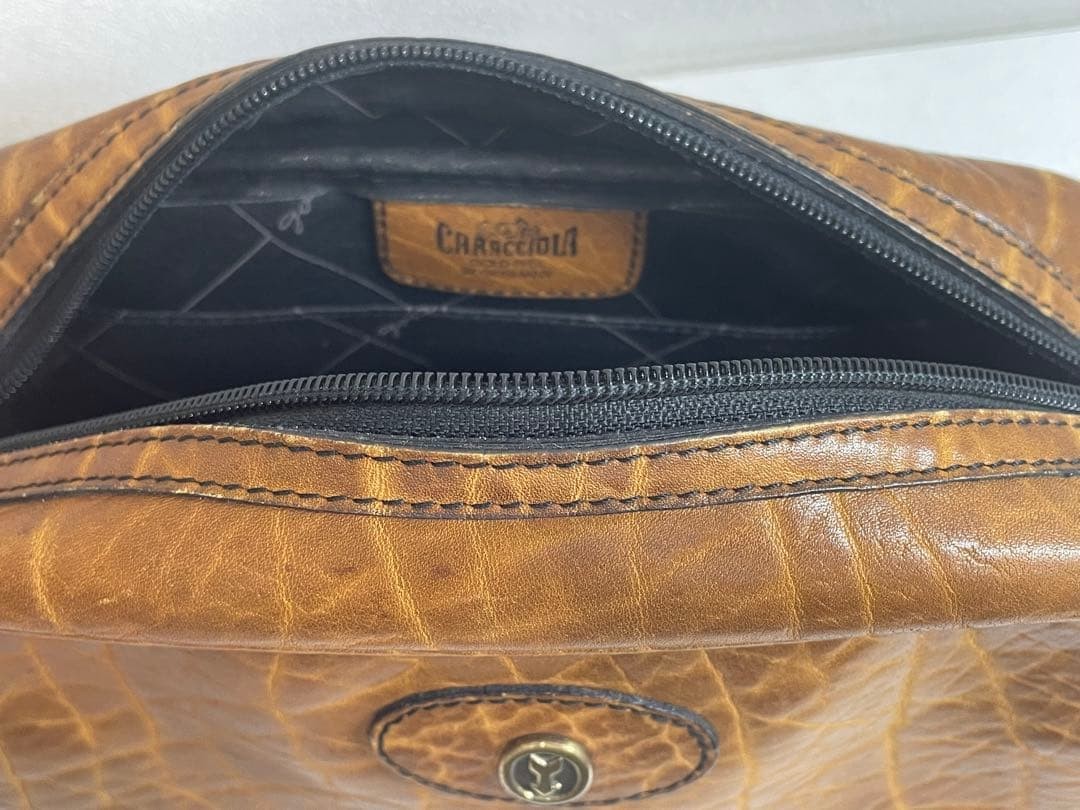 Made in West Germany Gold File Karachiola Clutch Second Bag