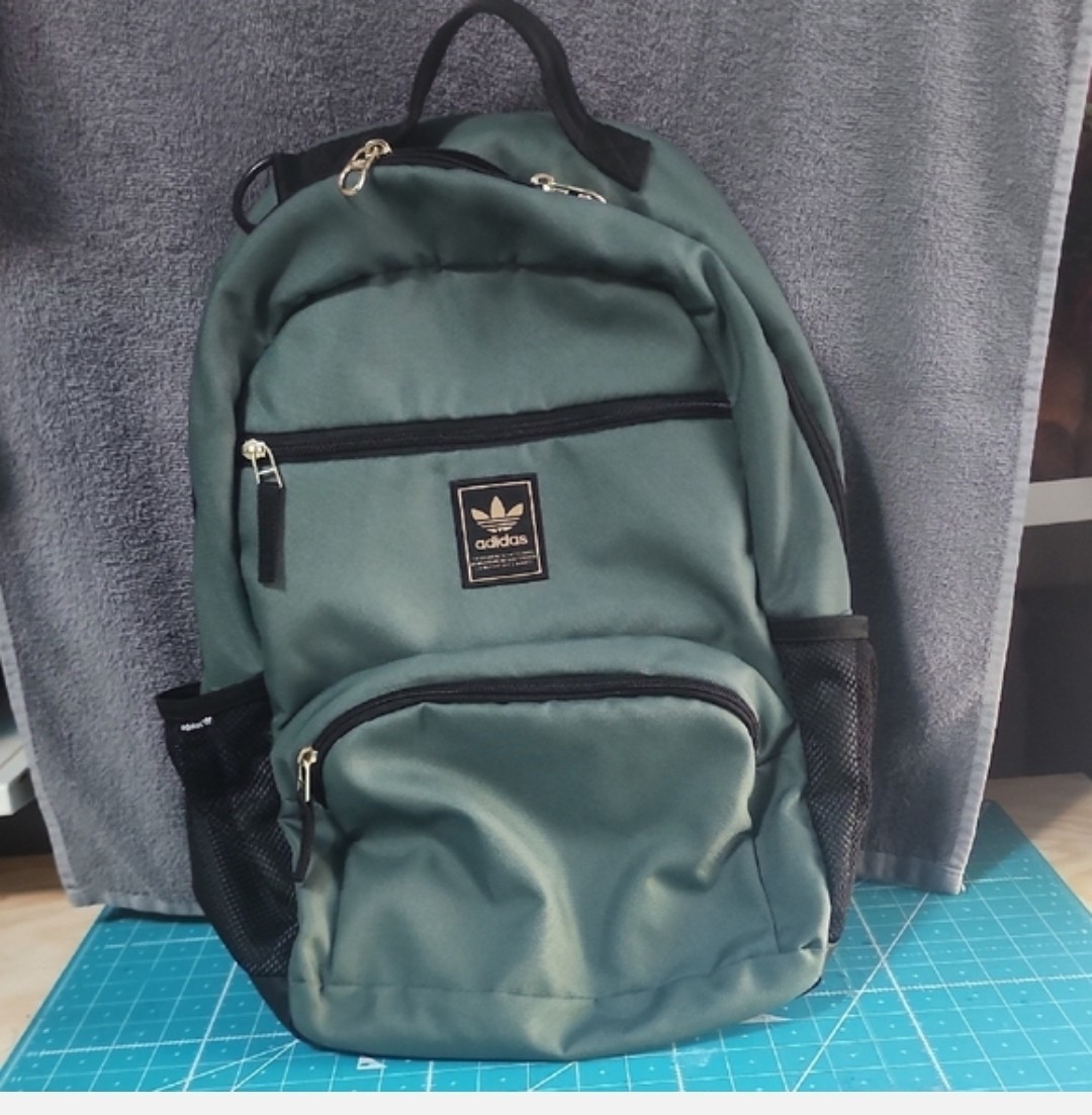 adidas Originals National Plus Backpack Tech Pocket Laptop Book Bag Pockets