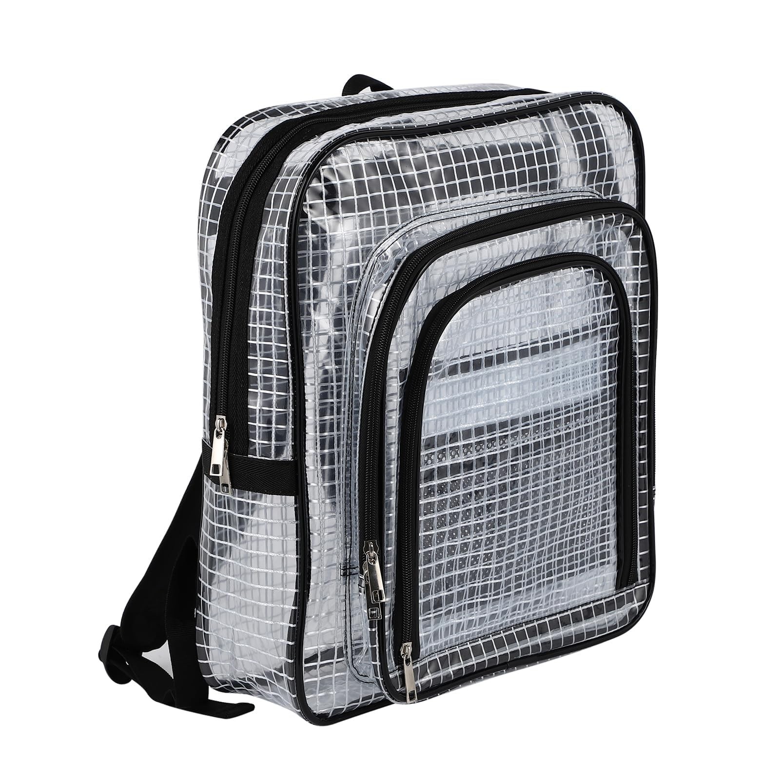 Black Large Clear Backpack 15.7 Inch 21L ESD AntiStatic Heavy Duty Tool Bag