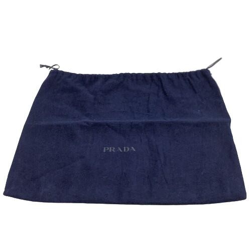 PRADA 2Vn003 Clutch Bag Document Case Saffiano Travel Mini Black