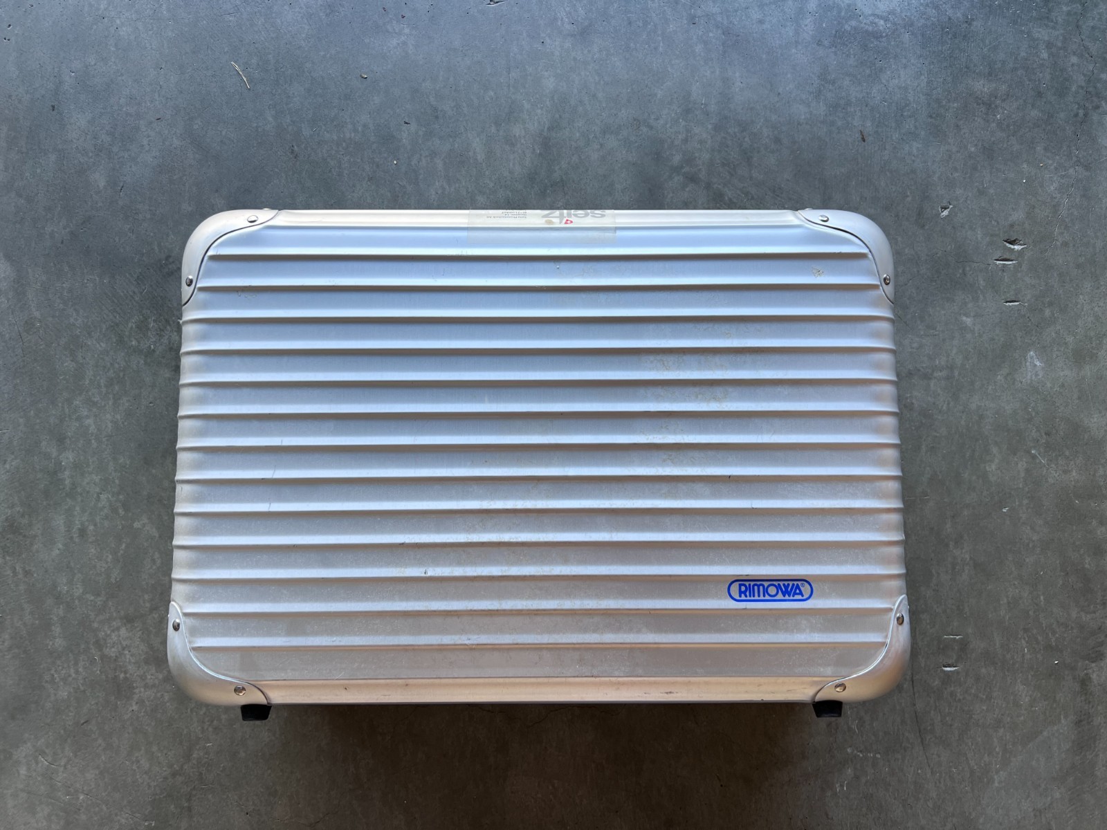 Rimowa Topas Attache Case Silver Large 33L/Topaz 92854 Attache Case PRE-LVMH