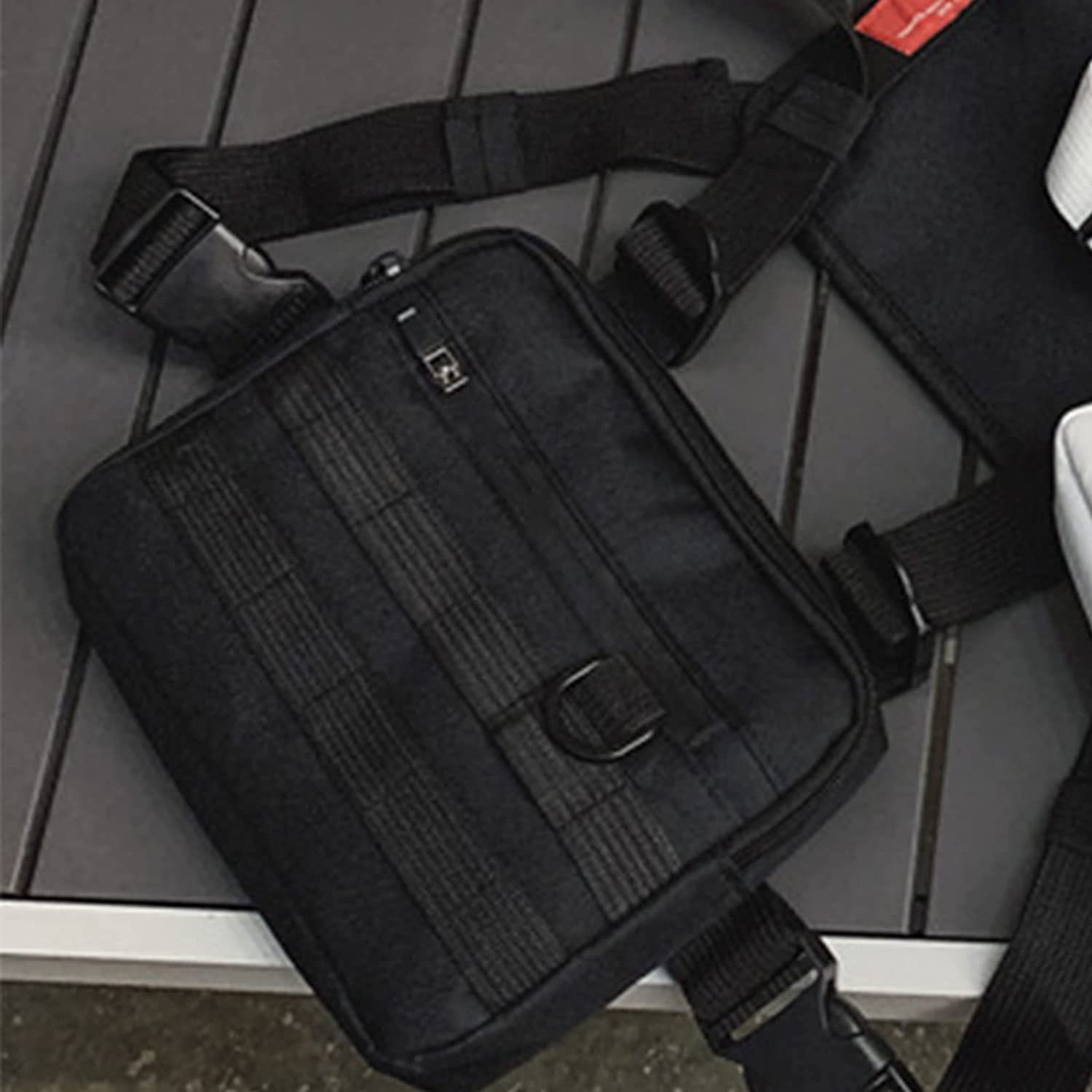 Tactical Combat Chest Rig Concealed Front Pouch Recon Kit Pack EDC Carry Pouch
