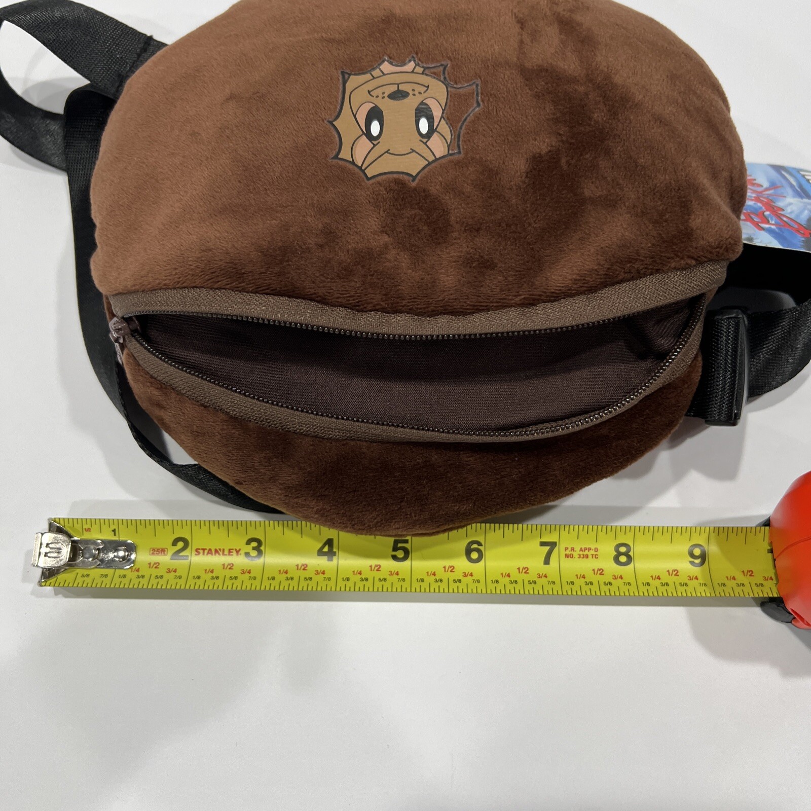 Kidrobot Bob Ross With Squirrel Phunny Plush Fanny Pack Hip Bag New Tags 2020