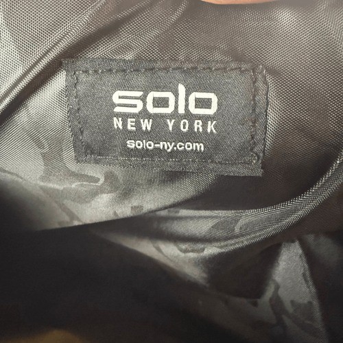 Solo New York Men’s GRV330-4 Notch Laptop Detachable Strap Briefcase Black