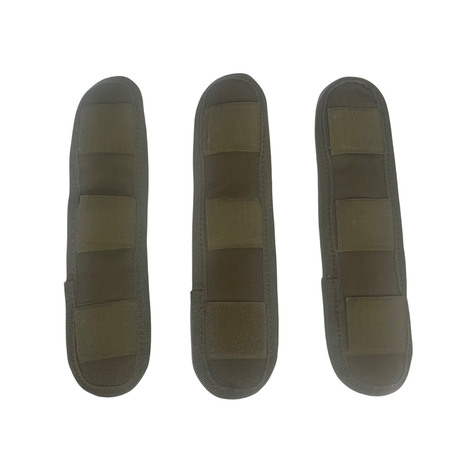 Shoulder Pad Strap Non-slip Adjustable Khaki Green Hook Loop