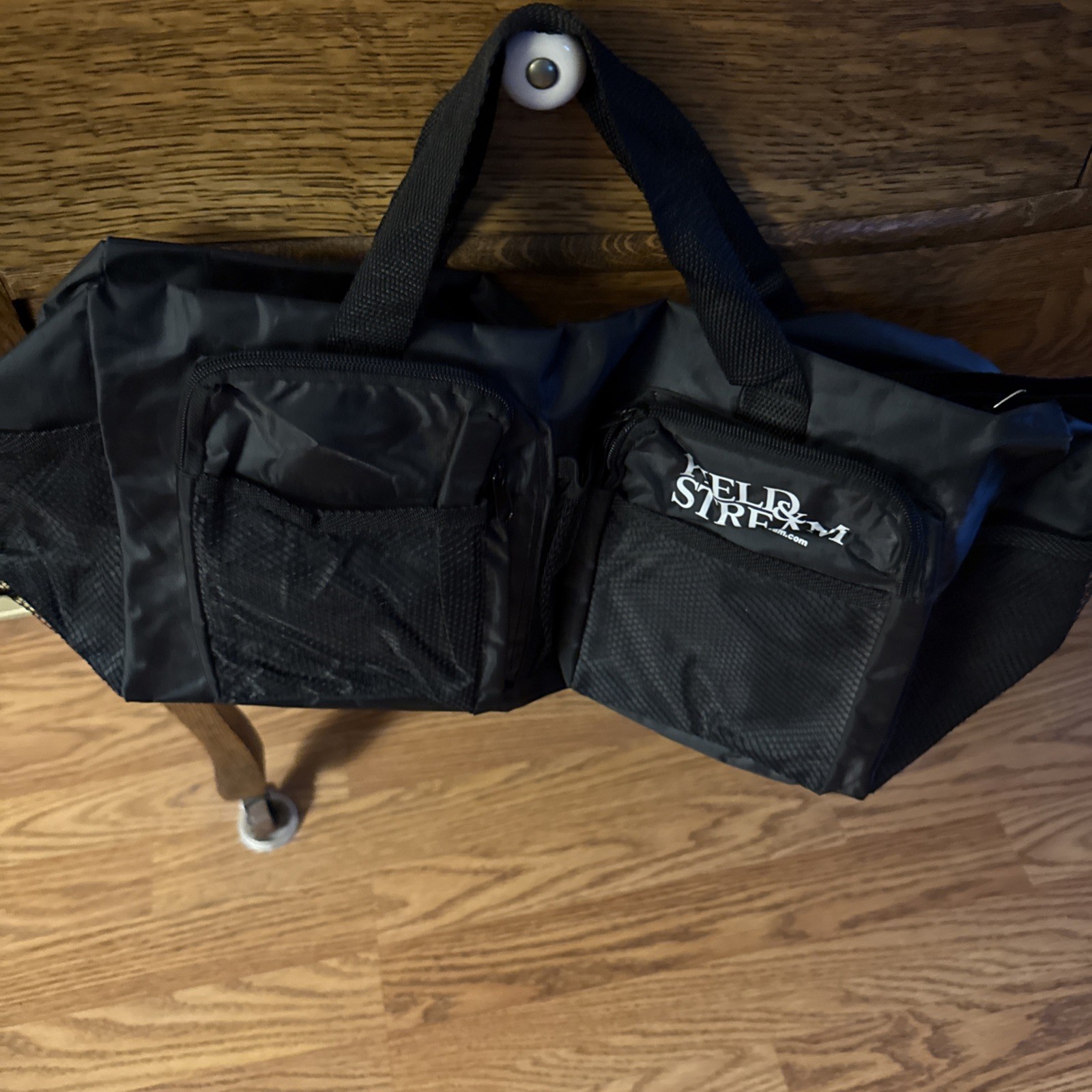 Field & Stream Nylon Black Duffle Bag 15″ X 9.5″