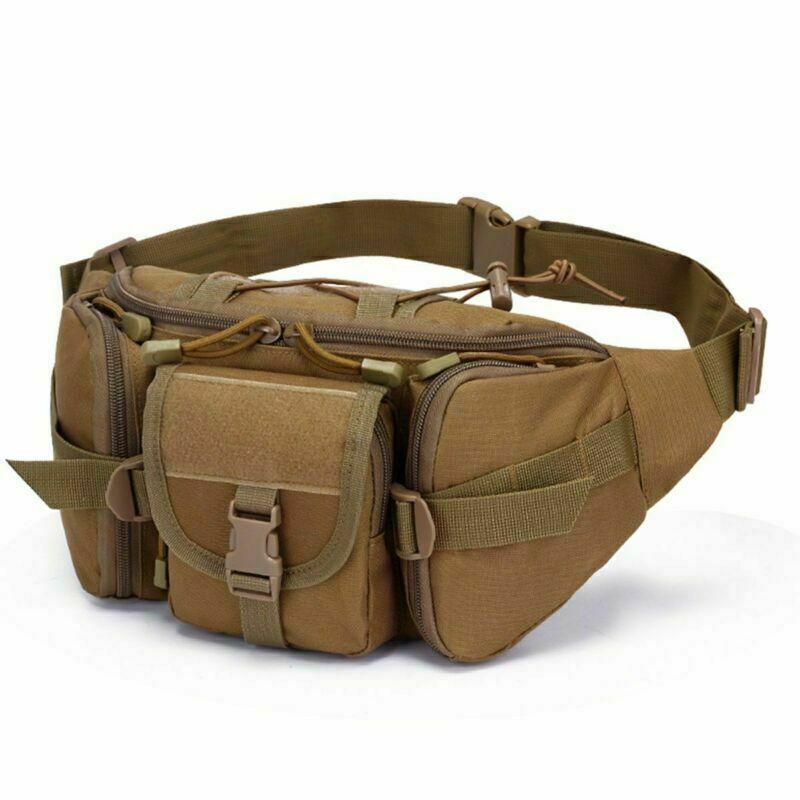 Utility Tactical Waist Fanny Pack Pouch Military Camping Hiking Belt Bag