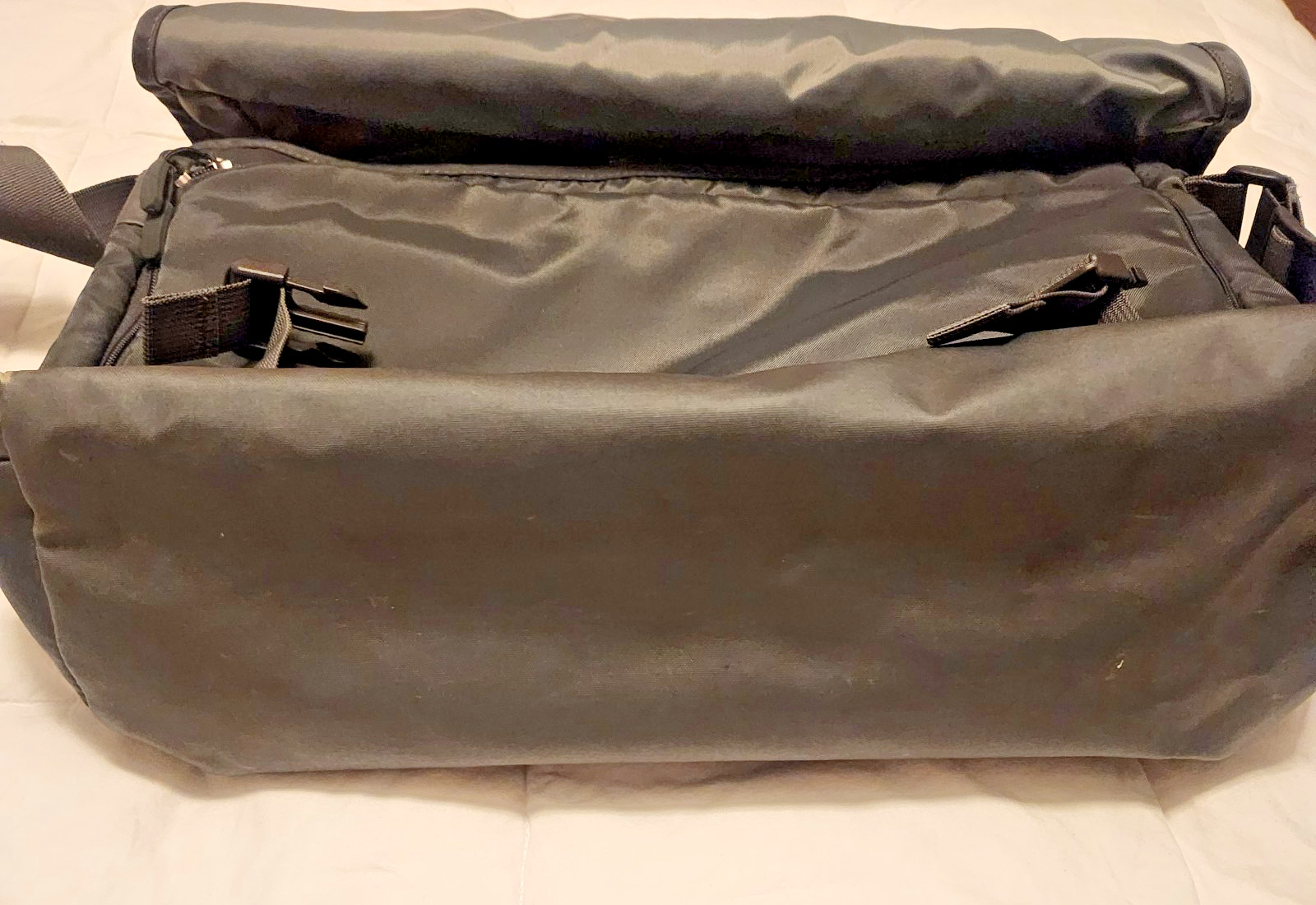 Briggs & Riley Messenger Bag Gray / Orange