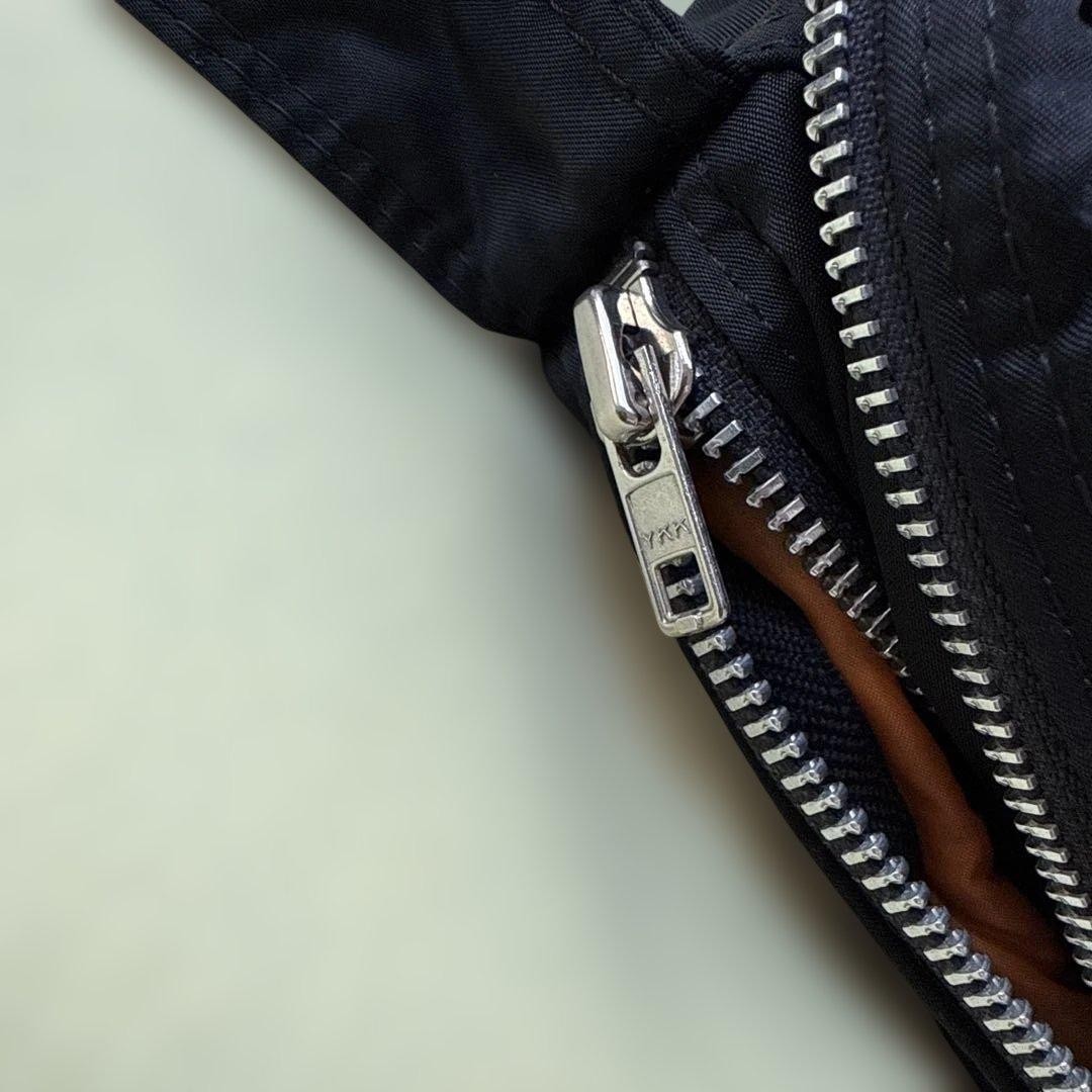 PORTER Yoshida 2Layer Shoulder Bag L Crossbody Black MADE IN Japan Authentic